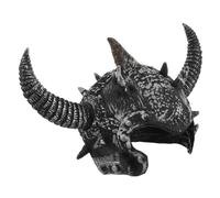 Garneck Viking Horned Hat Medieval Knight Helmet for Adults Party Dress Headwear for Halloween Cosplay and Festivals Durable and Comfortable Design