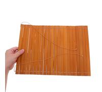 Garneck Vintage Bamboo Calligraphy Practice Roll, 25pcs Blank Bamboo Scroll Set 24x37.5cm, Chinese Calligraphy Slips for Art Painting, Writing, Invitations, Wedding Vows, and Photo