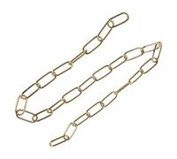 Garneck Vintage Chandelier Hanging Chain Heavy Duty Adjustable Metal Link with Screw Lock Quick Connectors for Light Fixtures Plants Pendant Lights