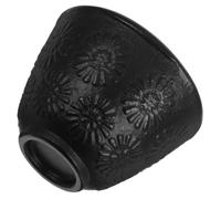Garneck Vintage Japanese Style Cast Iron Tea Cup Black Iron Mug for Asian Tea Ceremonies Multiuse Coffee Beverages Suitable for Home Office