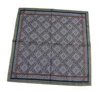 Garneck Vintage Style Cotton Handkerchief for Men Thick Durable Japanese Design Soft Sweat Absorbent for Weddings Banquets Parties Random Colors