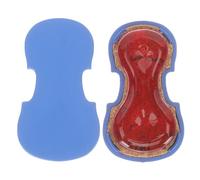 Garneck Violin Rosin for Guitar and Erhu Synthetic Material, Not Brittle Formula to Increase Friction between Bow and String, for Violin Daily Maintenance and Performance by Stringed