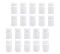 Garneck Vitamin Bottles Capsule Bottles 30Pcs Portable Multifunctional Storage PE Containers for Daily Use and Labs