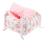 Garneck Warm Small Pet Sleeping Nest Bed for Hedgehog Hamster Squirrel Sugar Glider Cozy Hideout Resting House for Guinea Pigs Ferrets Rats -saving Easy-clean Bedding