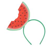 Garneck Watermelon Headband Adorable Hawaiian Headpiece Comfortable Felt Cloth for Festivals Fun Cosplay Accessory for Adults