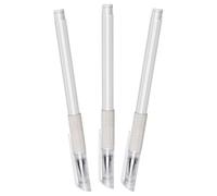 Garneck Waterproof Microblading Eyebrow Marker Pen Set, 3pcs White Oil-based Mapping Pens for Tattooing and Embroidered Eyebrow Makeup, Precision Positioning Tool for Professional Beauty