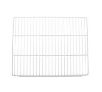 Garneck White Steel Metal Fridge Partition with Universal Compatibility and High Load Capacity, Refrigerator Divider Suitable for Supermarkets and Home Kitchens, Sturdy Freezer Shelf