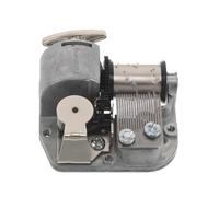 Garneck Wind-up Music Box Mechanism Movement with Key and Screws for DIY Musical Boxes, Replaceable Clockwork Spare Part Playing Castle in The Sky Melody, Suitable for Crafting and Use