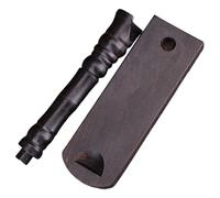 Garneck Wood Flute Stand for Display Rack Clarinet Holder Table Organizer for Flute Collection Storage Rack