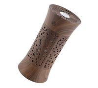 Garneck Wood Grain USB Humidifier with Colorful Night Light Compact Portable Air Mist Diffuser for Office Car Home Quiet Ultrasonic Moisturizer for Bedroom Study Decorative Delicate Design