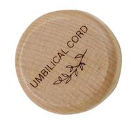 Garneck Wooden Baby Keepsake Box for Newborns, Umbilical Cord and Hair Storage Souvenir Organizer, Small Engraved Memory Case for Pregnancy and First Tooth