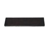 Garneck Wooden Bridge Blanks for Acoustic Guitar DIY Saddle Replacement Sturdy Ebony Material for Guitar Builders