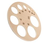 Garneck Wooden Cervical Dilations Wheel Educational Fetal Position Board for Childbirth Training for Medical Colleges and Midwifery Classes Safe and Reliable Teaching Aid