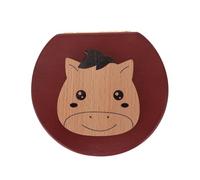 Garneck Wooden Dental Box for Teeth Keepsake Boy Girl Organizer Tooth Fairy Holder for Essentials