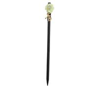 Garneck Wooden Flower Hair Stick for Women and Girls Reusable Floral Hairpin Clip Black Hair Accessory for Adults and Boys and Girls for Styling and Updos