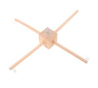 Garneck Wooden Mobile Frame for Crib Nursery DIY Mobile Hanger Kit Wind Chime Holder for Hanging Boho Nursery Decor Craft