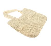 Garneck Woven Straw Shoulder Bag for Women Capacity Lightweight Summer Beach Tote Handbag Casual Outdoor Travel Shopping Bag with Chic Handmade Design
