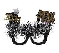 Garneck Year Party Glasses Prop Non Woven Eyeglasses Decoration Fun Photo Booth Accessory for Year End Celebration