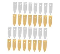 Garneck Zinc Copper Electrodes Strips for Fruit Battery Science Experiments Stable Output Electrochemical Plates for Classroom and Home DIY Physics Projects Portable Educational Supplies