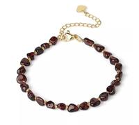 Garnet Bracelet Energy Gemstone Crystal Jewellery in Gift Box January Birthstone