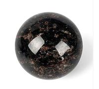 Garnet Ornaments Stone Polished and Artworks Crafts,Black,60~70mm 400~530g Gemstone Stone