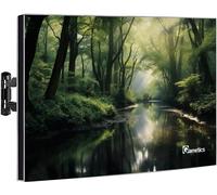 Garnetics Outdoor TV Cover 50 Inch - Waterproof, Weatherproof TV Enclosures with Smart Shield Screen Protectors, Ideal for Outdoor Use, Moving, and Storage - Forest