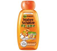 Garnier 2-in-1 True Treasures Mild Shampoo for Children Cleans Especially Gentle Does Not Burn in the Eyes, Parabens and Silicone, 1 x 250 ml