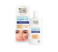 Garnier Ambre Solaire Anti-Dark Spots & Anti-Pollution Super UV Protection Fluid SPF50+ 40ml, One Colour, Women One Colour