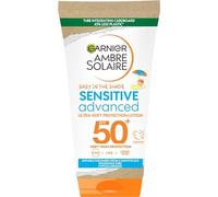 Garnier Ambre Solaire Baby in the Shade Ultra-Soft Sun Cream SPF50 50ml, UVB & YVA Protect, Hypoallergenic, Fragrance Free, Suitable for Sensitive Skin, Travel friendly