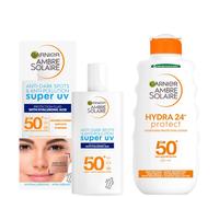 Garnier Ambre Solaire Face and Body SPF50 Bundle