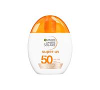 Garnier Ambre Solaire Face SPF Super Daily UV Hyaluronic Acid Glow 40ml | 12H Fresh Skin, Dry Touch and Hydrating, Compatible With Makeup, Glow Water Fluid, Refreshing Feel