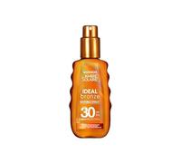 Garnier Ambre Solaire Ideal Bronze Invisible Spray SPF30, High Protection, Transparent Finish, Dry Touch, Water Resistant, Lightweight, Non-Sticky, Uniform & Glowing Tan, 150ml