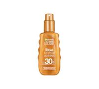 Garnier Ambre Solaire Fake Tan Ideal Bronze SPF 30 Milk-In Spray 150ml | With Vitamin E, Tan Enhancing, High UVA UVB Protection, Water Resistant, Non-Greasy, Uniform Glowing