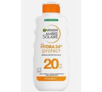 Garnier Ambre Solaire SPF 20 Hydra 24 Hour Protect High Protection UVB & UVA Hydrating Sun Cream Lotion with Vitamin C, Water Resistant, Non-Greasy, Fast Absorbing 175ml