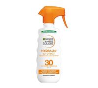 Garnier Ambre Solaire Hydra 24H Protection Spray, Face & Body, Ultra-Hydrating All Day, with High Protection SPF 30, Water Resistant, Fast Absorbent, Maxi Format 300ml