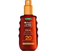 Garnier Ambre Solaire Ideal Bronze SPF20 Tan Enhancing Protection Oil 150ml