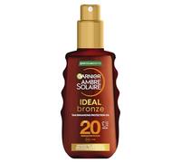 Garnier Ambre Solaire Ideal Bronze Protective Oil SPF20 Sun Cream Spray 150ml