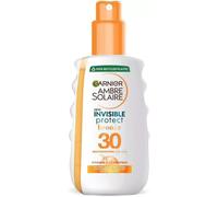 Garnier Ambre Solaire Invisible Protect Bronze Transparent SPF30 Sun Cream Spray 200ml