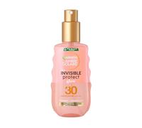 Ambre Solaire Invisible Protect Glow Transparent Sun Cream Spray SPF30, Quick Dry, High Sun Protection Factor 30, Water Resistant, Non Sticky