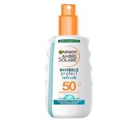 Garnier Ambre Solaire Invisible SPF50 Protect Refresh Sunscreen Spray - 200 ml