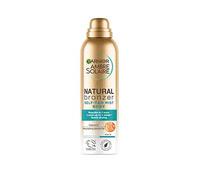 Garnier Ambre Solaire Fake Tan, Natural Bronzer Quick Drying Dark Self Tan Body Mist, Intense & Streak Free Fake Tan, Lasts Up to 1 week, Vegan Formula, Radient Glow For All Skin Types, 150ml