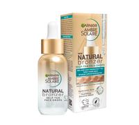 Garnier Ambre Solaire Natural Bronzer, Self Tan Drops for Face, Hyaluronic Acid & Coconut Water, Tailor Made Glow, Gradual & Natural Fake Tan, Approv