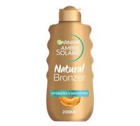 Ambre Solaire Natural Bronzer Self Tan Lotion, Natural & Streak Free Fake Tan, with Apricot Oil & Vitamin E, Gradual Tan that Lasts Up To 1 Week,