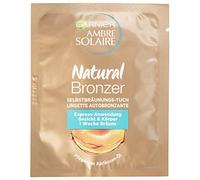 Garnier Ambre Solaire Self Tanning Natural Bronzer Self-Tanning Face Cloth (Dermatologically Tested) - 15 Packs (1)