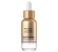Garnier Ambre Solaire - Self Tanning Serum for Face - Progressive & Over Mesure - Coconut Water & Hyaluronic Acid - For All Skin Types - Natural Bronzer - 30 ml