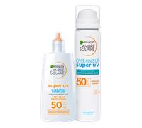 Garnier Ambre Solaire Sensitive Advanced Face Mist SPF50 + Super UV Fluid SPF50+ 40 ml + 75 ml