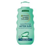 Garnier Ambre Solaire After Sun Lotion Moisturizing Soothing Cream, with Naturally Derived Aloe Vera, Instant Cooling Effect, Upto 24HR Hydration, 175ml