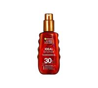 Garnier Ambre Solaire SPF 30 Ideal Bronze Protective Oil Sun Cream Spray 150m...