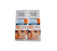 Garnier Invisible Facial Serum, Super UV, for all skin types, SPF 50+, fast absorbing, with Ceramide Protect, Ambre Solaire, 30 ml