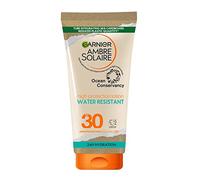 Ambre Solaire SPF 30 Water Resistant High Protection Sun Cream Lotion, High Sun Protection Factor 30, Non Sticky Sunscreen, UVA & UVB Protection,